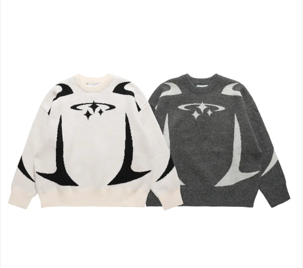 Commuter Pullover Women's Loose Crewneck Sweater | Streetwear