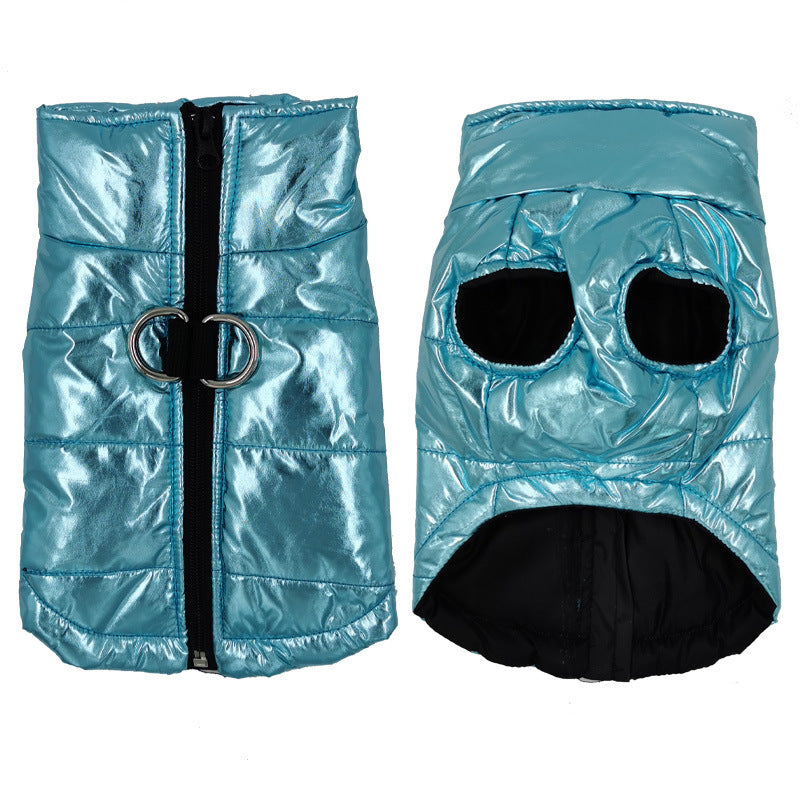 Glossy Dog Jacket Pet Vest