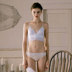 BOTHYOUNG Lace Triangle Bra Set for Women