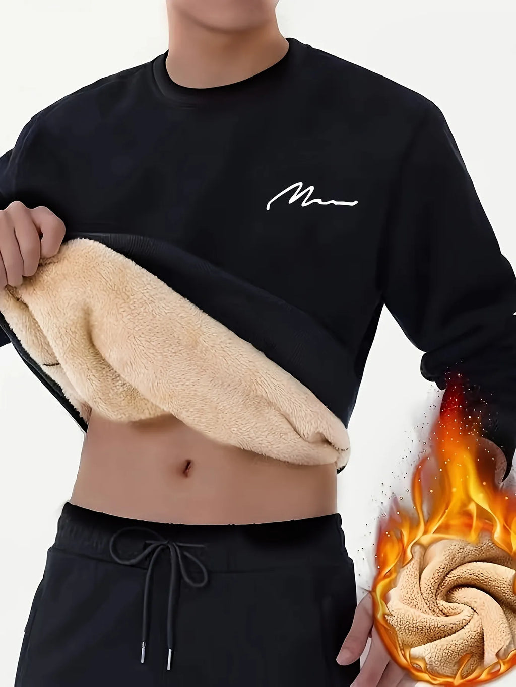 Wool Loose Round Neck Sweatshirt | Streetwear