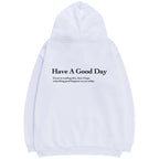 Loose Slouchy Sweatshirt for Women with Letter Design | Streetwear