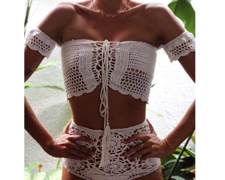 2019 Summer Crochet Bikini Set for Women