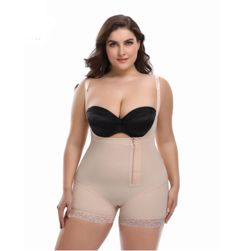 Plus Size Butt Lifter Bodysuit for Shaping and Support