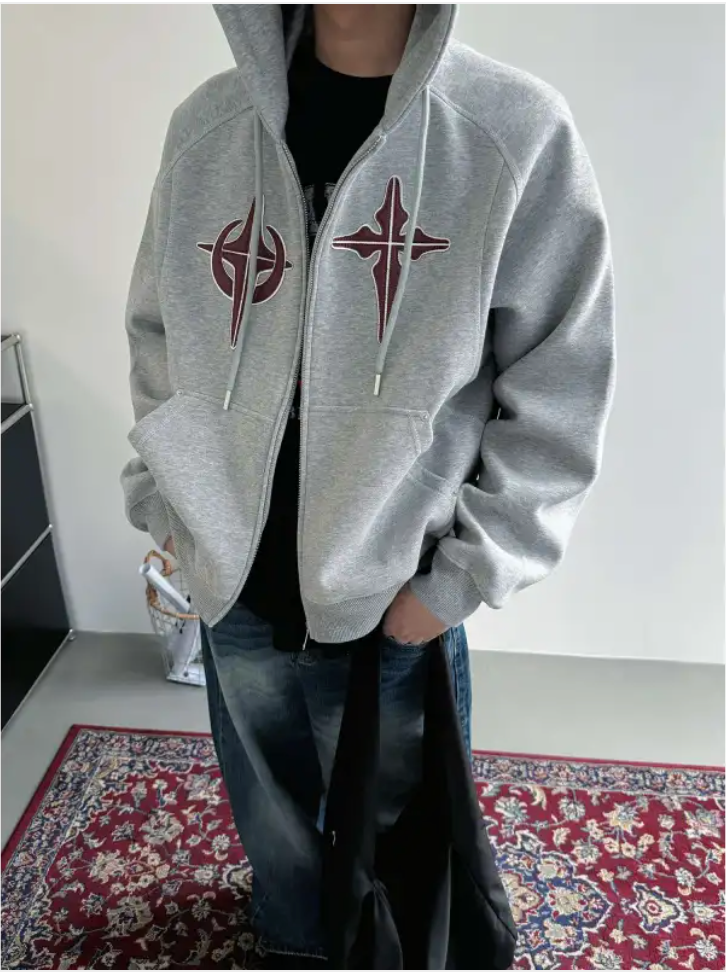 Loose-Fit Retro Cardigan for Spring and Autumn