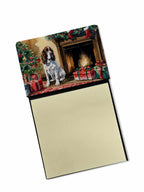 English Springer Spaniel Cozy Christmas Sticky Note Holder