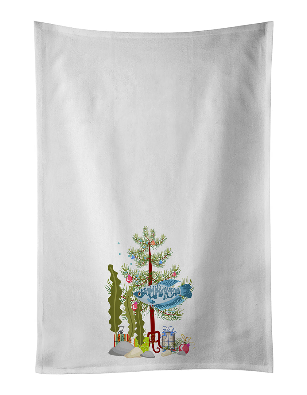 Opaline Gourami Merry Christmas Kitchen Towel Set of 2