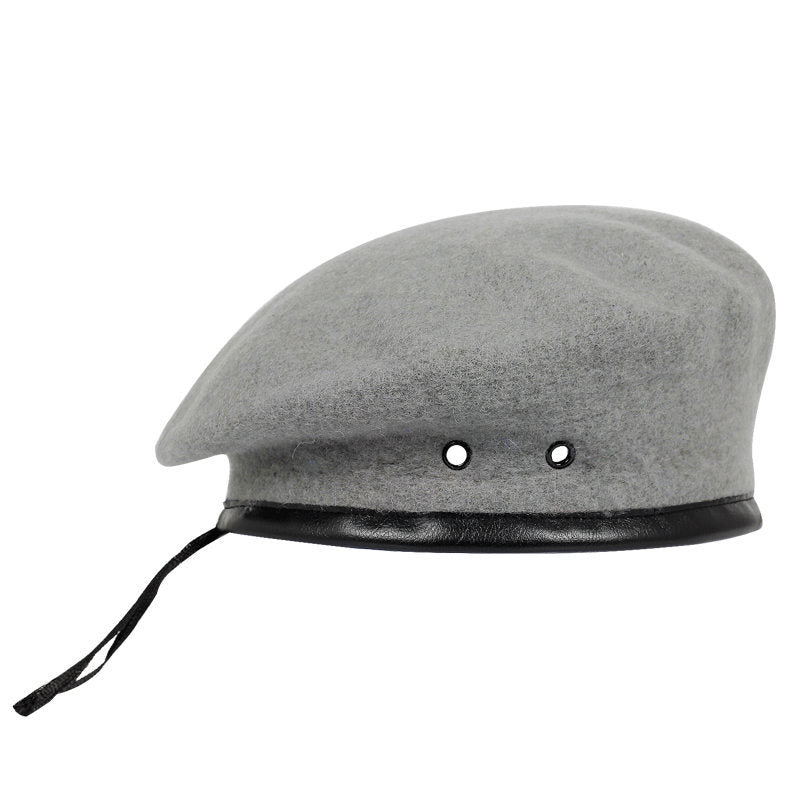 Pure Wool Painter Cap for Autumn and Winter | Embroidered Cap