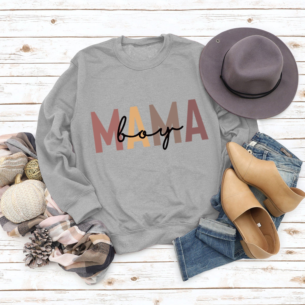 Women's Cotton Printed Loose Fit Sweatshirt | Streetwear