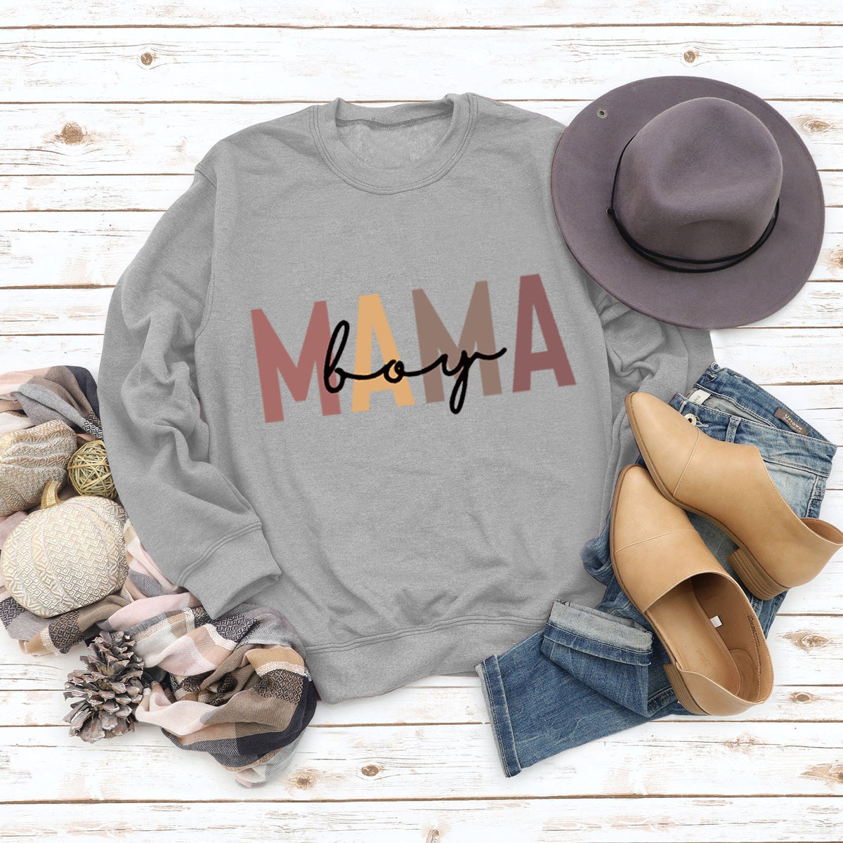 Women's Cotton Printed Loose Fit Sweatshirt | Streetwear