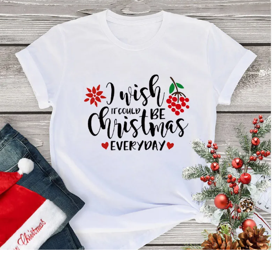 Casual Christmas T-Shirt | Streetwear