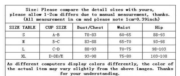 Two-Piece Bikini Swimwear Set