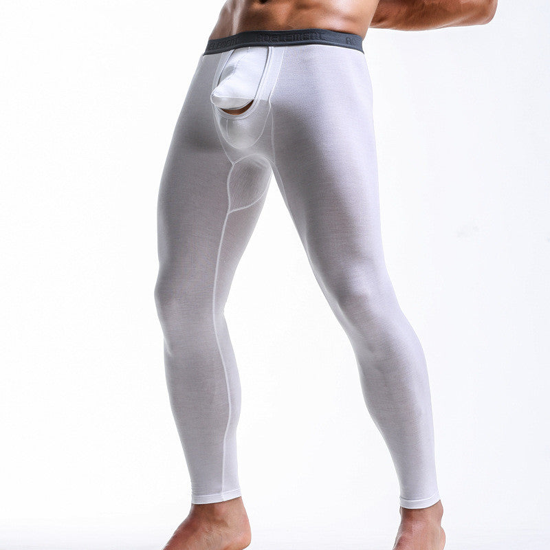 Men's Thin Modal Thermal Skinny Pants