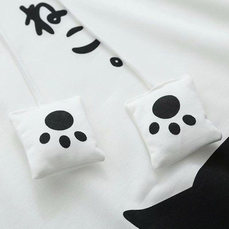 Harajuku Kawaii Cat Ear Hoodie for Girls
