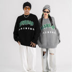 Embroidered Letter Sweater for Lazy Couples