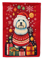 Coton De Tulear Holiday Christmas House Flag