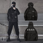 Men's Tactical Jacket - Japanese Safari Style, Hooded