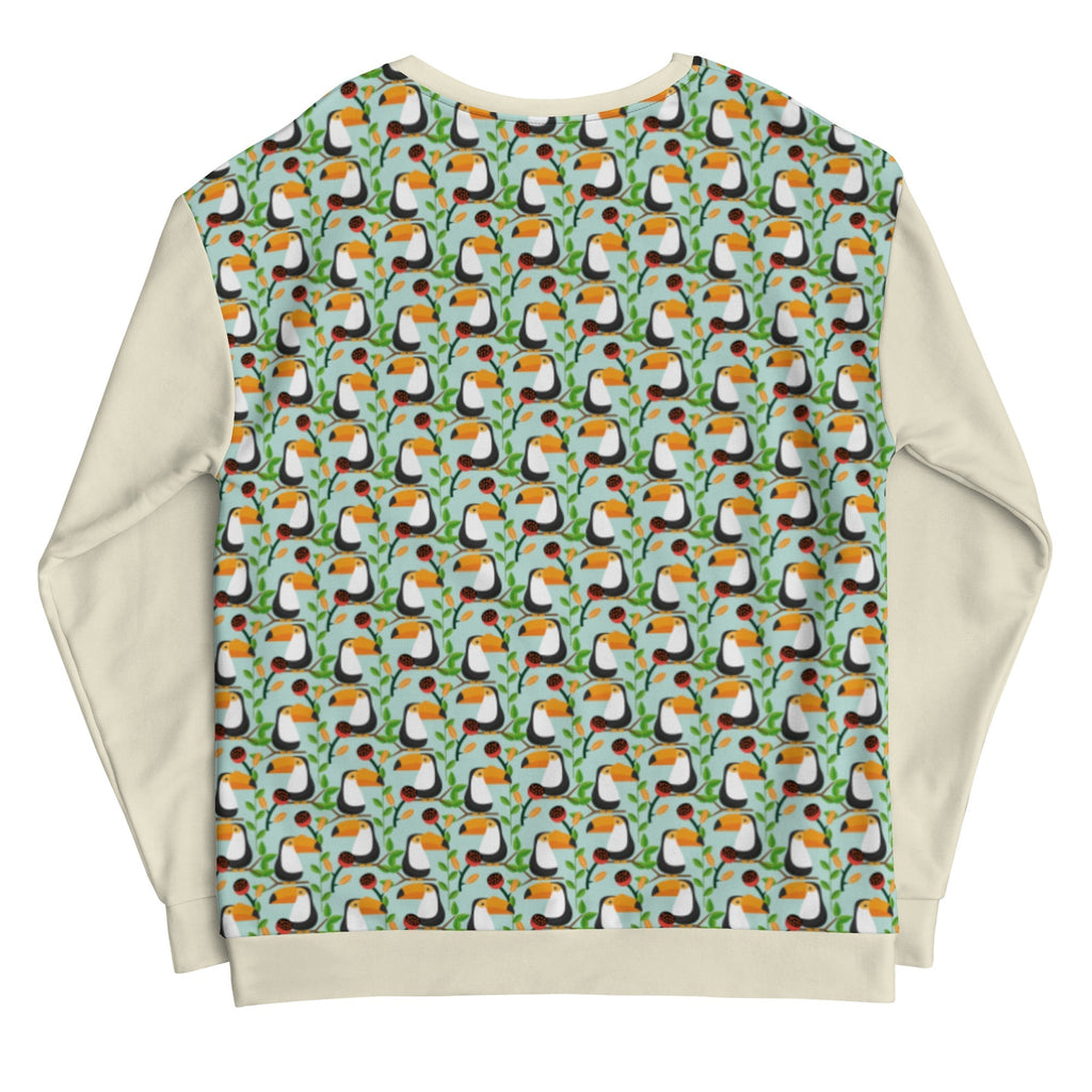 Men's Toucan Pattern Sweatshirt | Streetwear