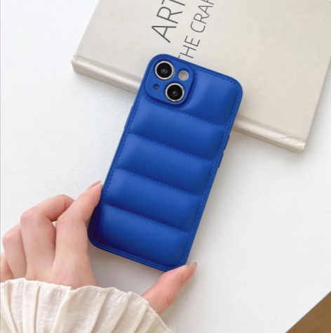 Puffer Jacket TPU Phone Case | Protective Cover