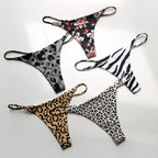 European American Double Strap Low Waist Thong