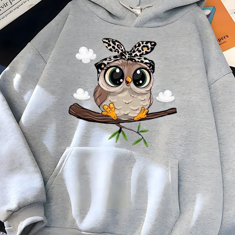 Cute Cartoon Hooded Sweatshirt for Women | Streetwear
