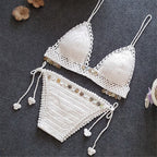 New Women's Bikini Swimsuit Set with Mermaid Design