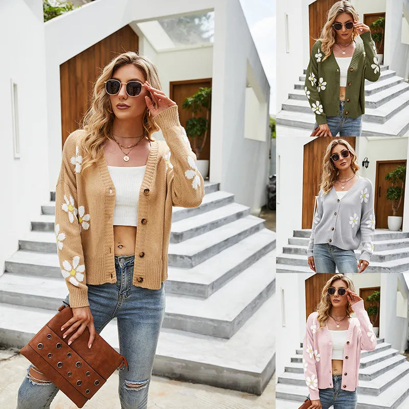 Knit Cardigan Loose Jacket