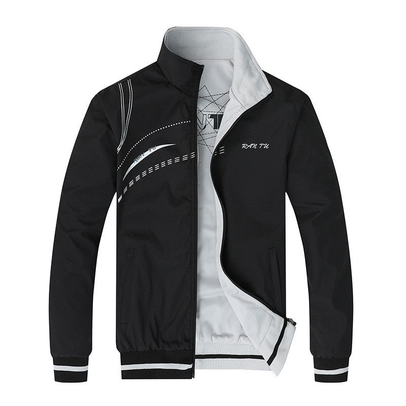 Double-sided Youth Sports Jacket for Men