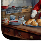 English Bulldog Christmas Cookies Dish Drying Mat