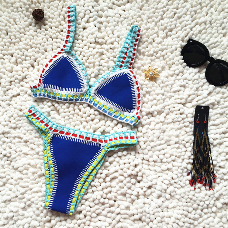 Handmade Crochet Miniature Bikini Swimsuit Thong