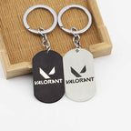 Valorant Logo Dog Tag Necklace