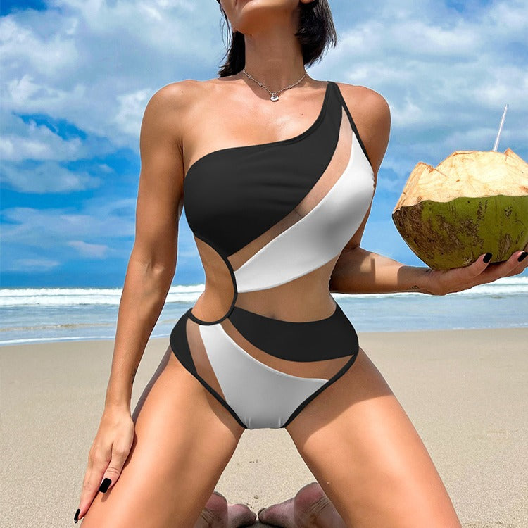 2023 Women’s Hollow Mesh Sexy Bikini Swimsuit