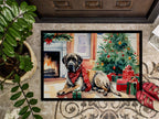 Mastiff Cozy Christmas Doormat