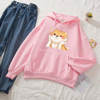 Casual Loose Printed Sweater for Men and Women