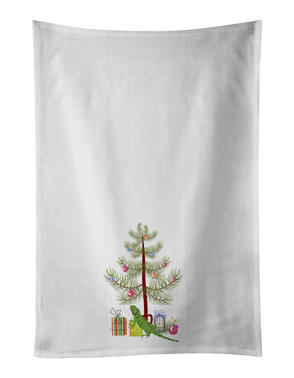 Iguana Merry Christmas Kitchen Towel Set of 2
