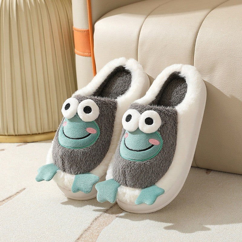 Kawaii Lady's Sweater with Funny Design & Slippers (One Pair)