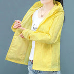 Women's Waterproof Spring Hiking Jacket for Outdoor Activities