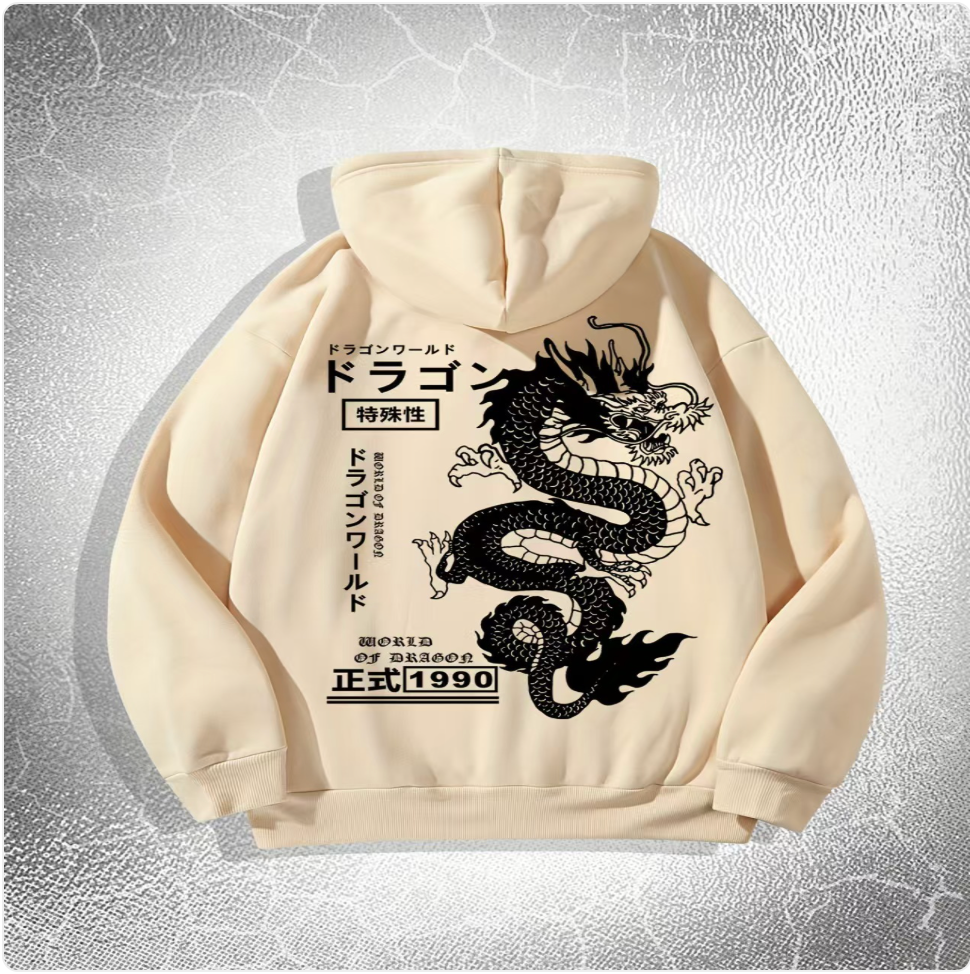 Dark Printed Hoodie | Streetwear