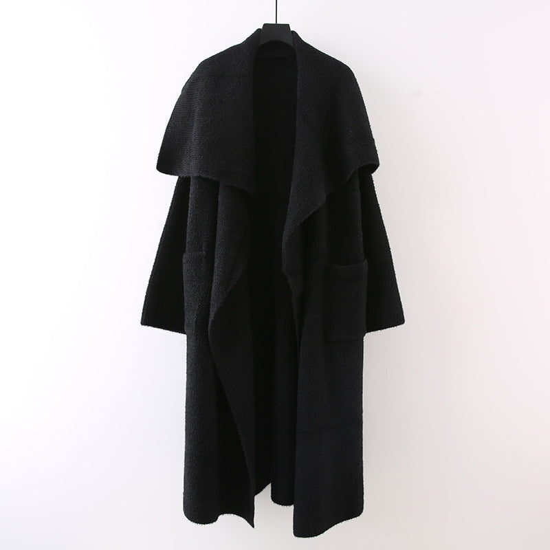 Trendy Women's Knitted Cardigan Coat