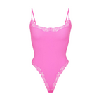 Strappy Lace One-Piece Open Crotch Bodysuit – Comfortable Lingerie