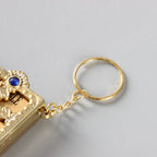 Mini Pocket English Bible Keychain