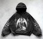 Washed Pullover Hoodie | Streetwear