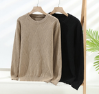 Thickened Round Neck Pullover Sweater for Men | Streetwear