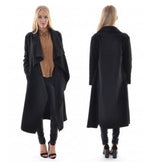 Irregular Mid-Length Windbreaker Long Sleeve Cardigan