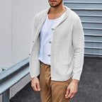 Slim Fit Buttoned Cardigan Sweater for Men