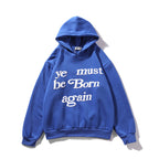 Letter Foam Print Hoodie and Fleece Sweater for All | Streetwear