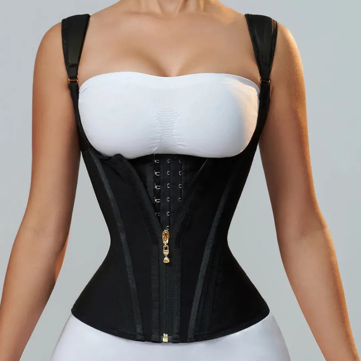 Cross-Border High-Elastic Waist Cincher Corset Top
