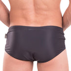 Men's Novelty Dog Print Swim Briefs