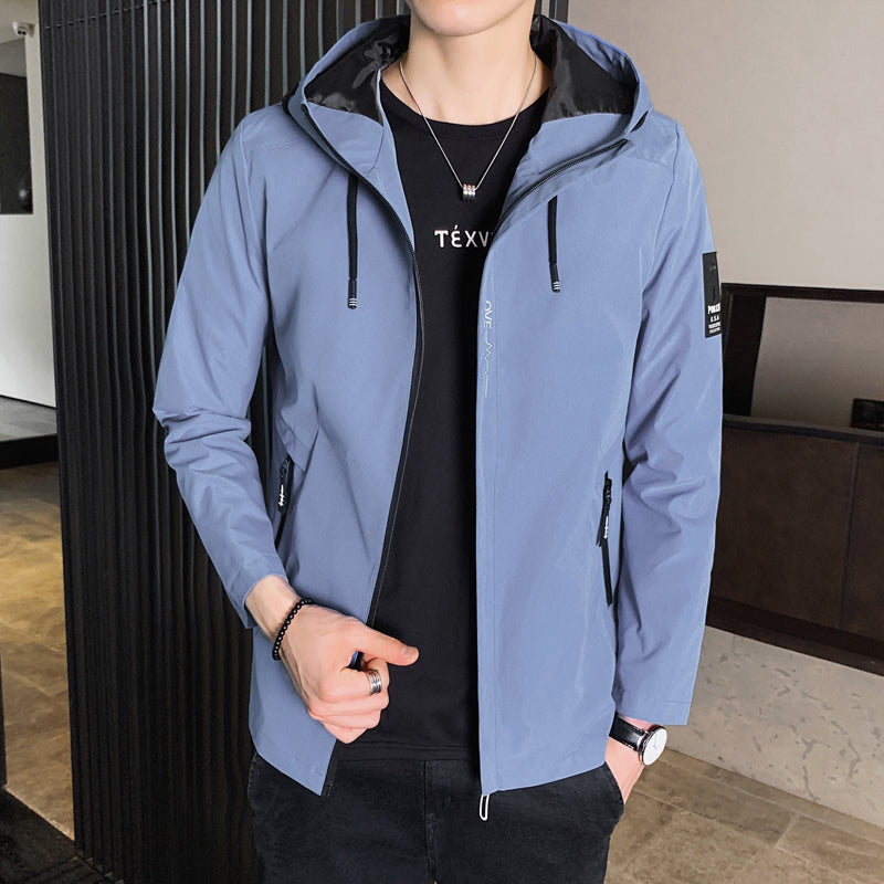 Men's Casual Jacket - Trendy Korean Style M-5XL