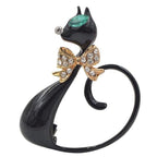 Black Cat Brooch