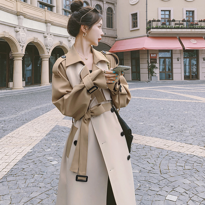 Over the Knee Women's Trench Coat